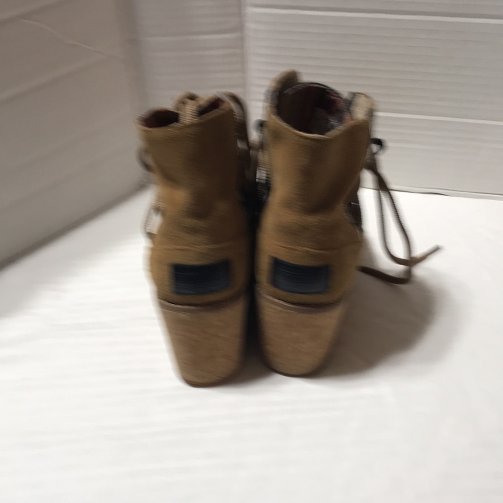 Pendleton Suede Leather Wedge Boots. Euc - image 3